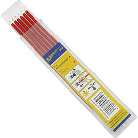 Tiefloch-Marker Rot | Allesschreibermine | 6 Stück pro Packung