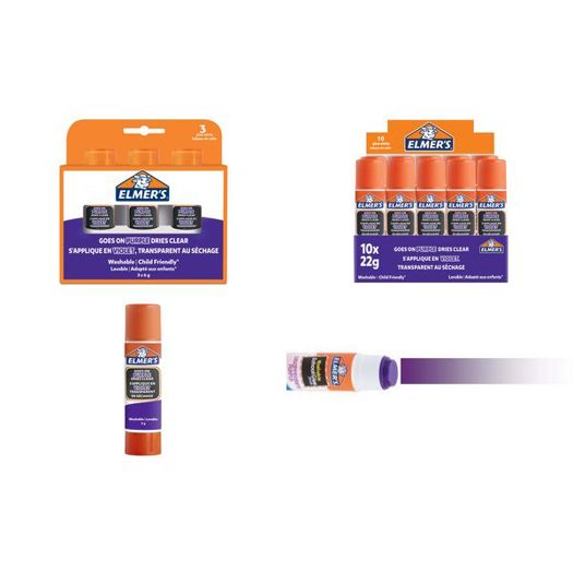 Klebestift Disappearing Purple - 22 g, 10er Box