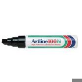 Extra Breiter Permanentmarker mit Keilspitze 7,5 - 12,0 mm - Schwarz